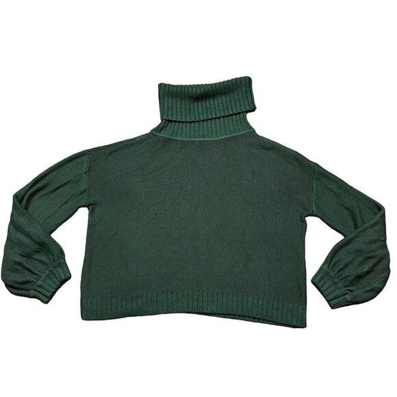House of Harlow 1960 x Revolve Women's Turtleneck Pullover Sweater Green Size XS - Picture 3 of 8